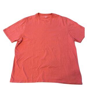 Amazon Basics salmon colored no pocket t-shirt.